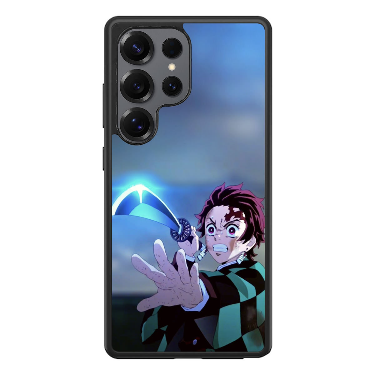 Tanjiro Throws The Sword Samsung Galaxy S25 Ultra Case