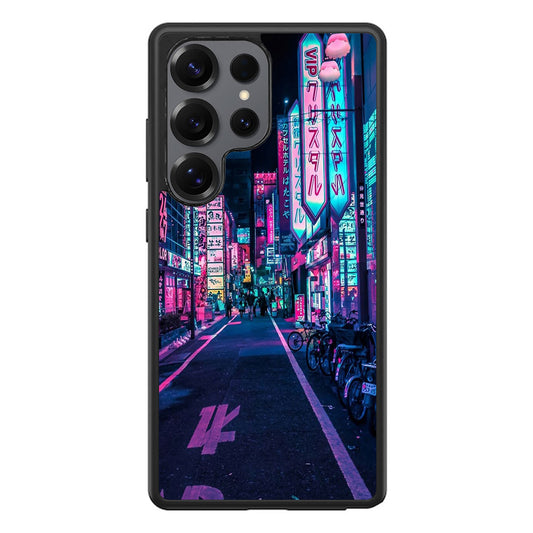 Tokyo Street Wonderful Neon Samsung Galaxy S25 Ultra Case