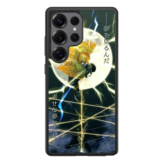 Zenitsu Demon Slayer Samsung Galaxy S25 Ultra Case