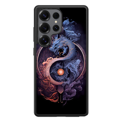 Dragon Yin Yang Samsung Galaxy S25 Ultra Case