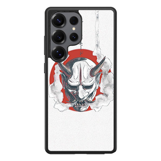 Japanese Oni Mask Samsung Galaxy S25 Ultra Case