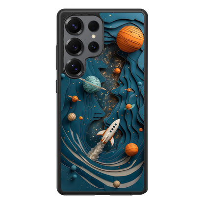 Cardboard Cosmos Samsung Galaxy S25 Ultra Case