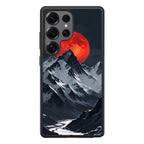 Crimson Eclipse The Mountain Samsung Galaxy S25 Ultra Case