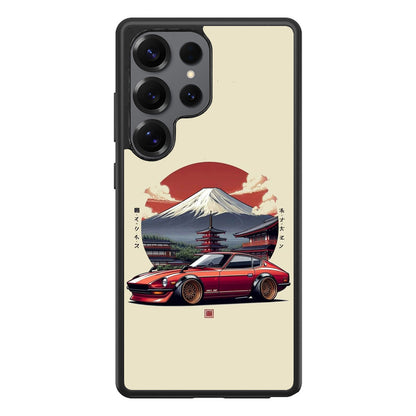 Fuji Fastback Racing the Rising Sun Samsung Galaxy S25 Ultra Case