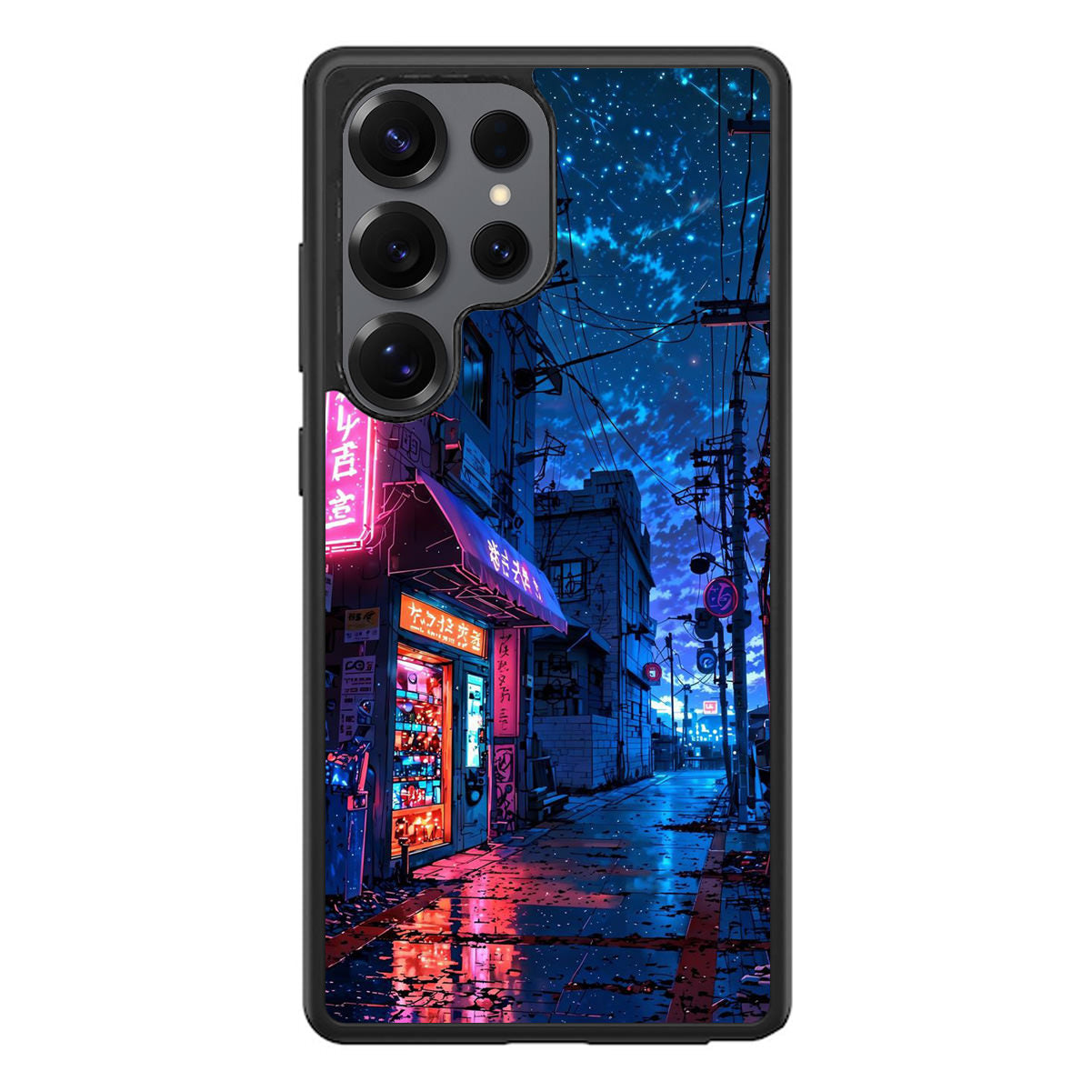 Japan Neon Reverie Samsung Galaxy S25 Ultra Case