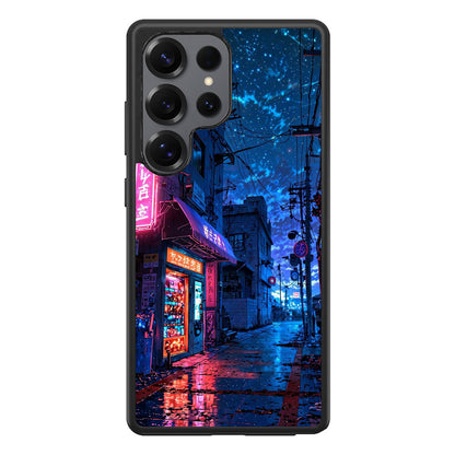 Japan Neon Reverie Samsung Galaxy S25 Ultra Case