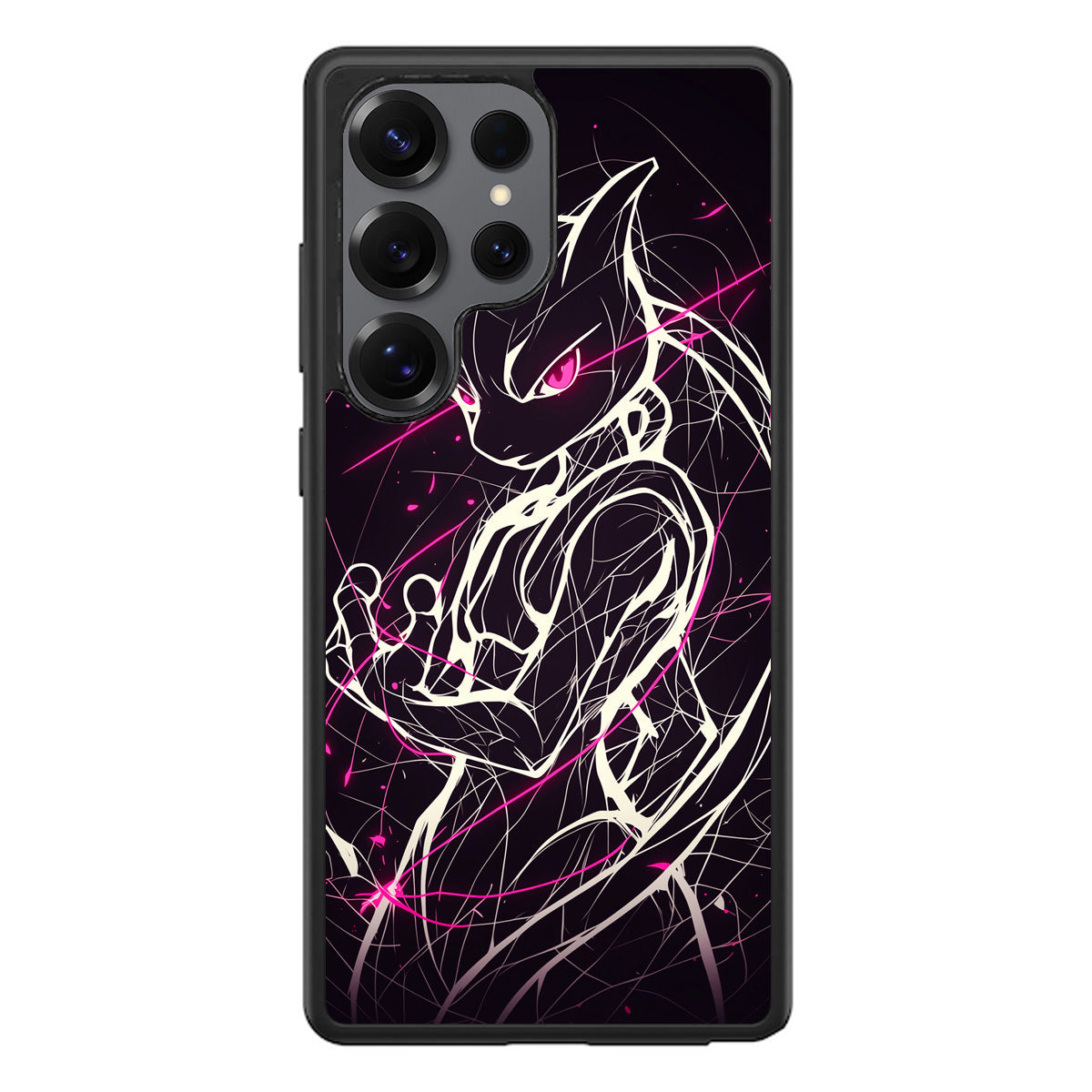 Mewtwo Cosmic Energy Samsung Galaxy S25 Ultra Case