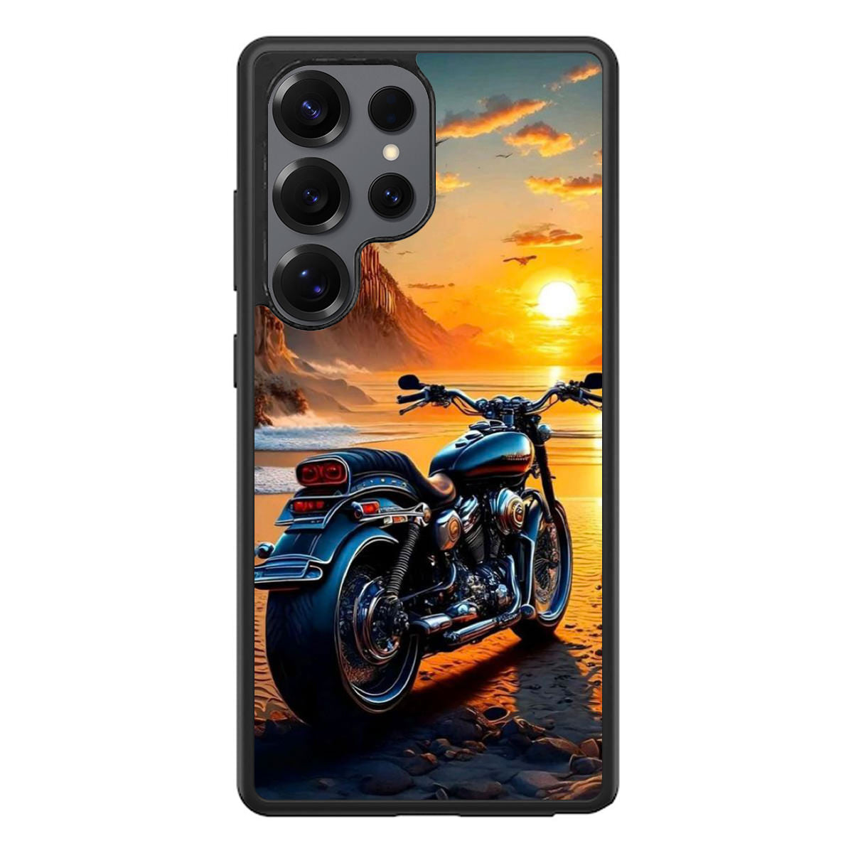 Ride Into the Blaze Samsung Galaxy S25 Ultra Case