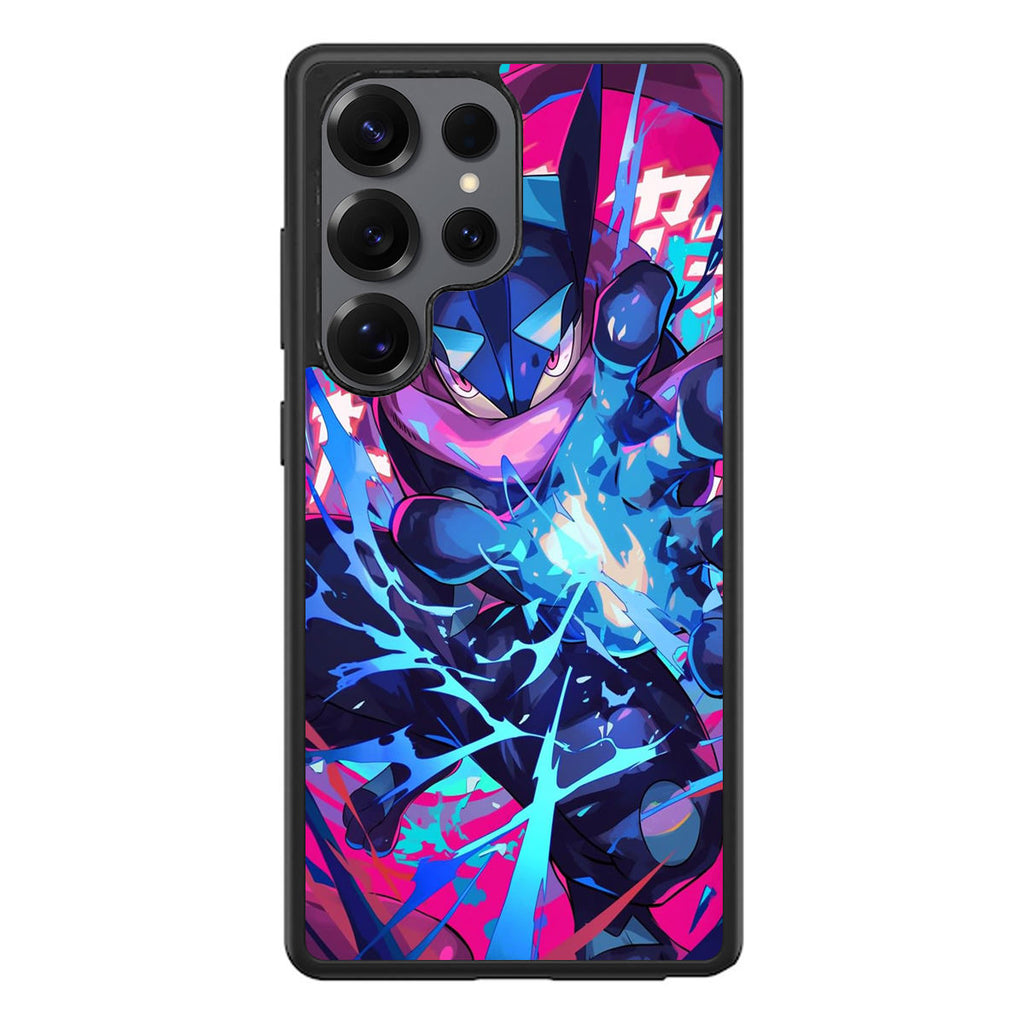 Shadow Surge Greninja Unleashed Samsung Galaxy S25 Ultra Case