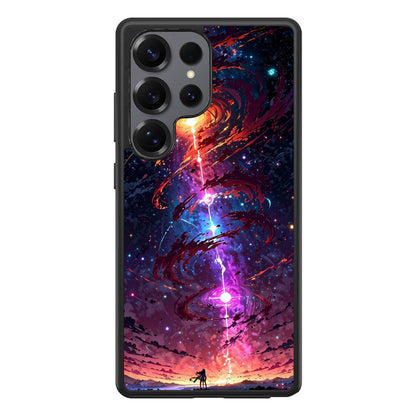 Stargazer at the Axis of Creation Samsung Galaxy S25 Ultra Case