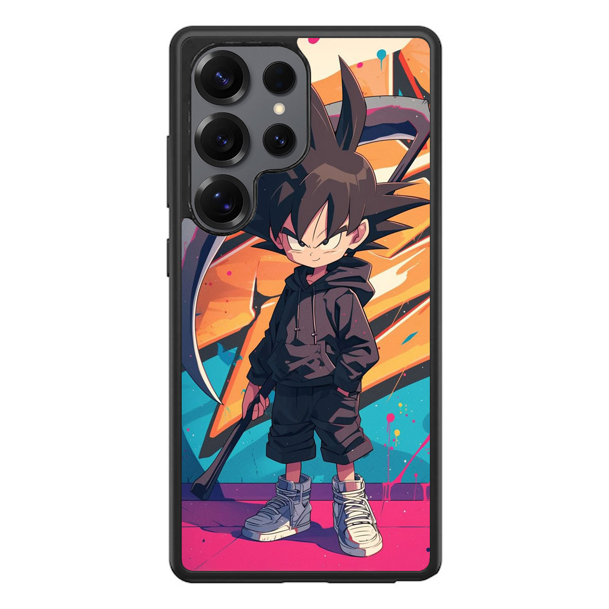 Street Saiyan Samsung Galaxy S25 Ultra Case