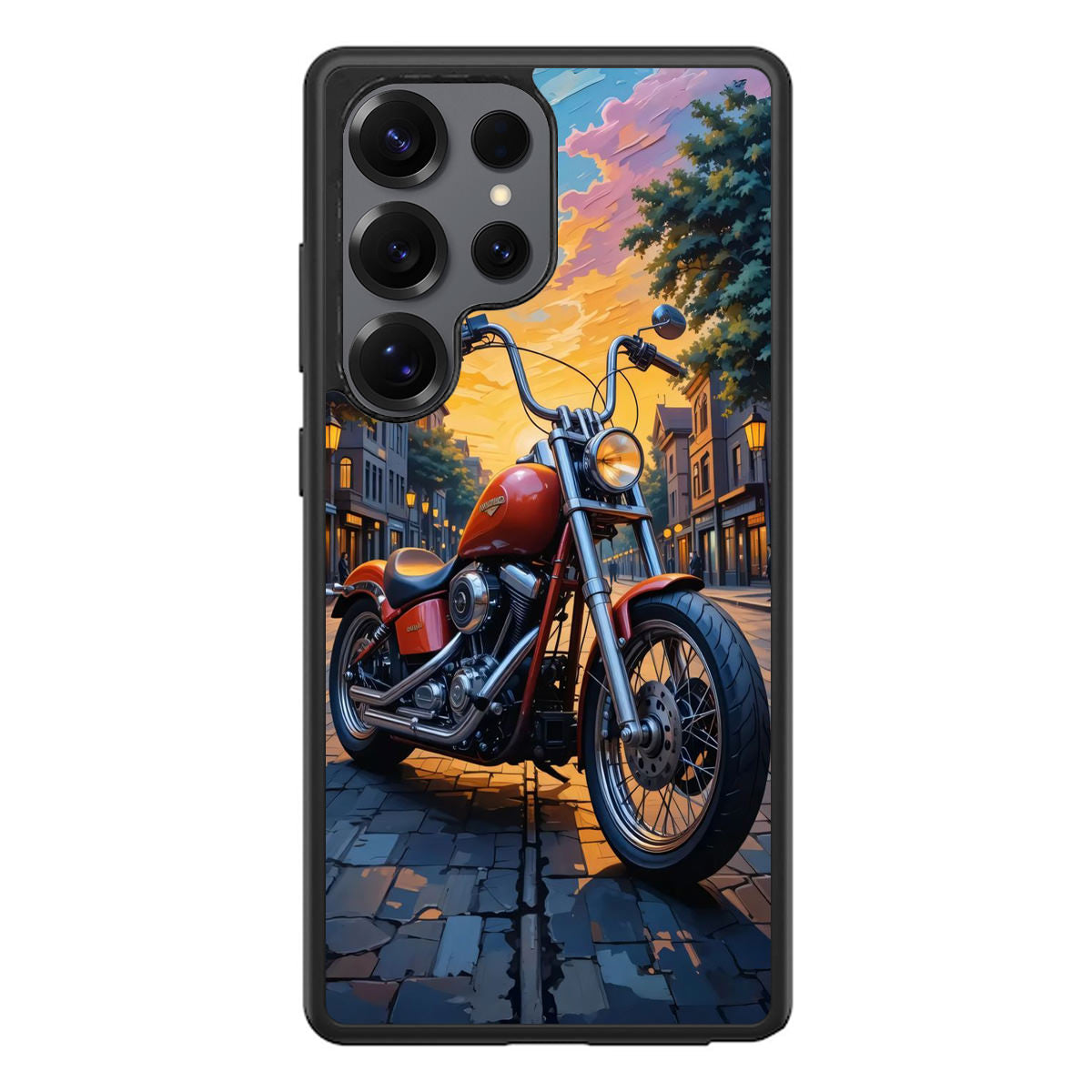 Sunset Thunder Ride Into the Glow Samsung Galaxy S25 Ultra Case