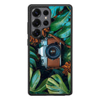 The Lens Between Leaves Samsung Galaxy S25 Ultra Case