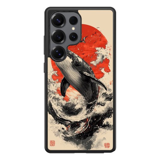 The Whale Rises Samsung Galaxy S25 Ultra Case