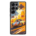 Turbo Dreams in Neon Palms Samsung Galaxy S25 Ultra Case