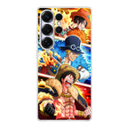 Ace Sabo Luffy Samsung Galaxy S25 Ultra Case