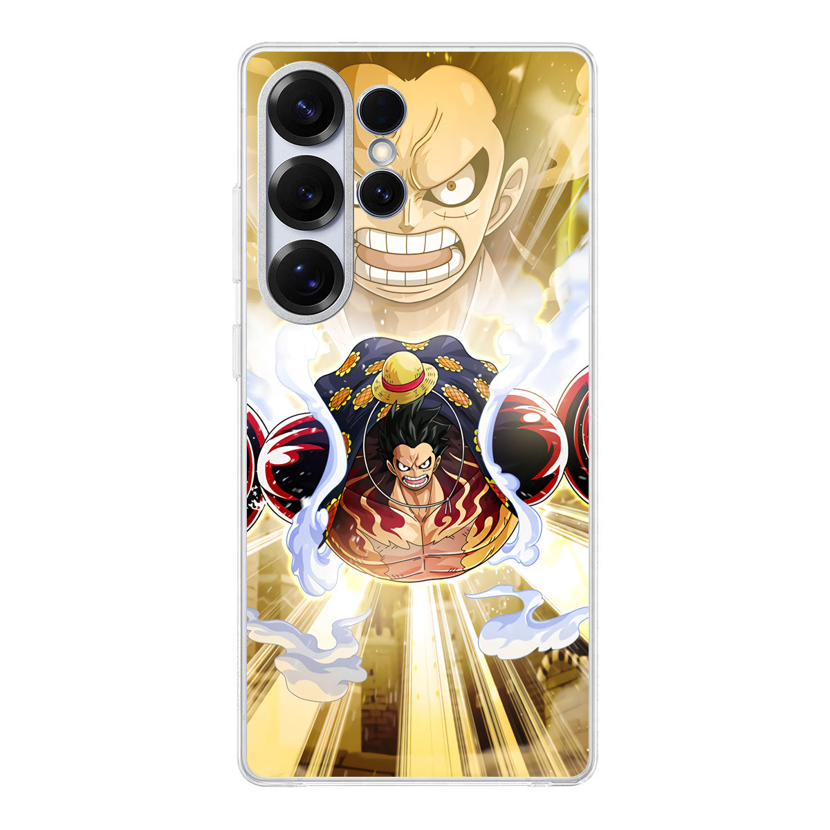 Luffy Flying Bounce Man Samsung Galaxy S25 Ultra Case