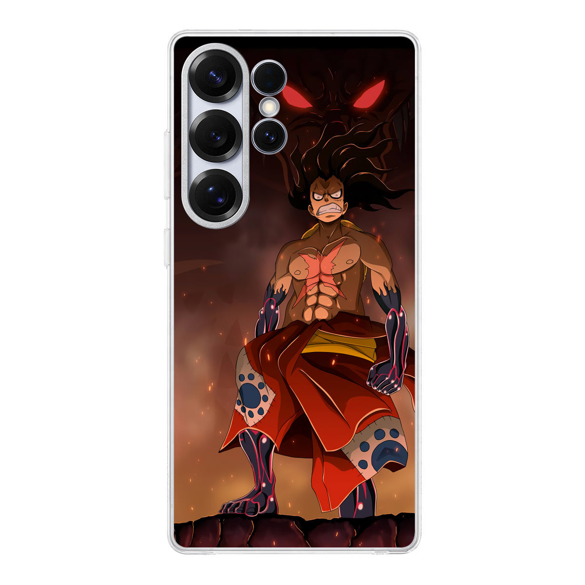 Luffy Snake Man Form Samsung Galaxy S25 Ultra Case