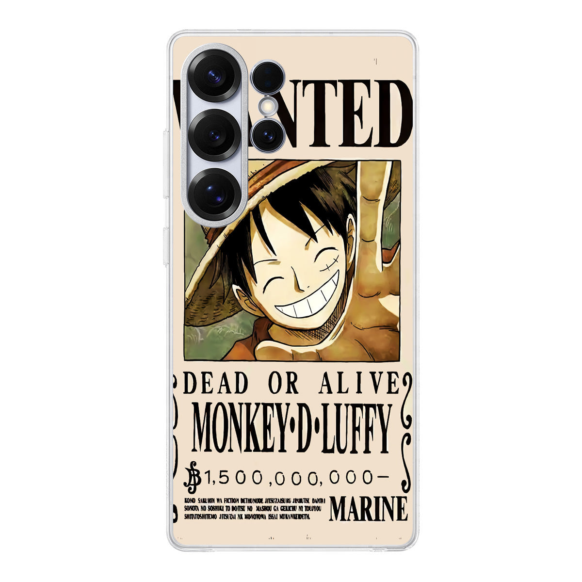 Monkey D Luffy Bounty Samsung Galaxy S25 Ultra Case