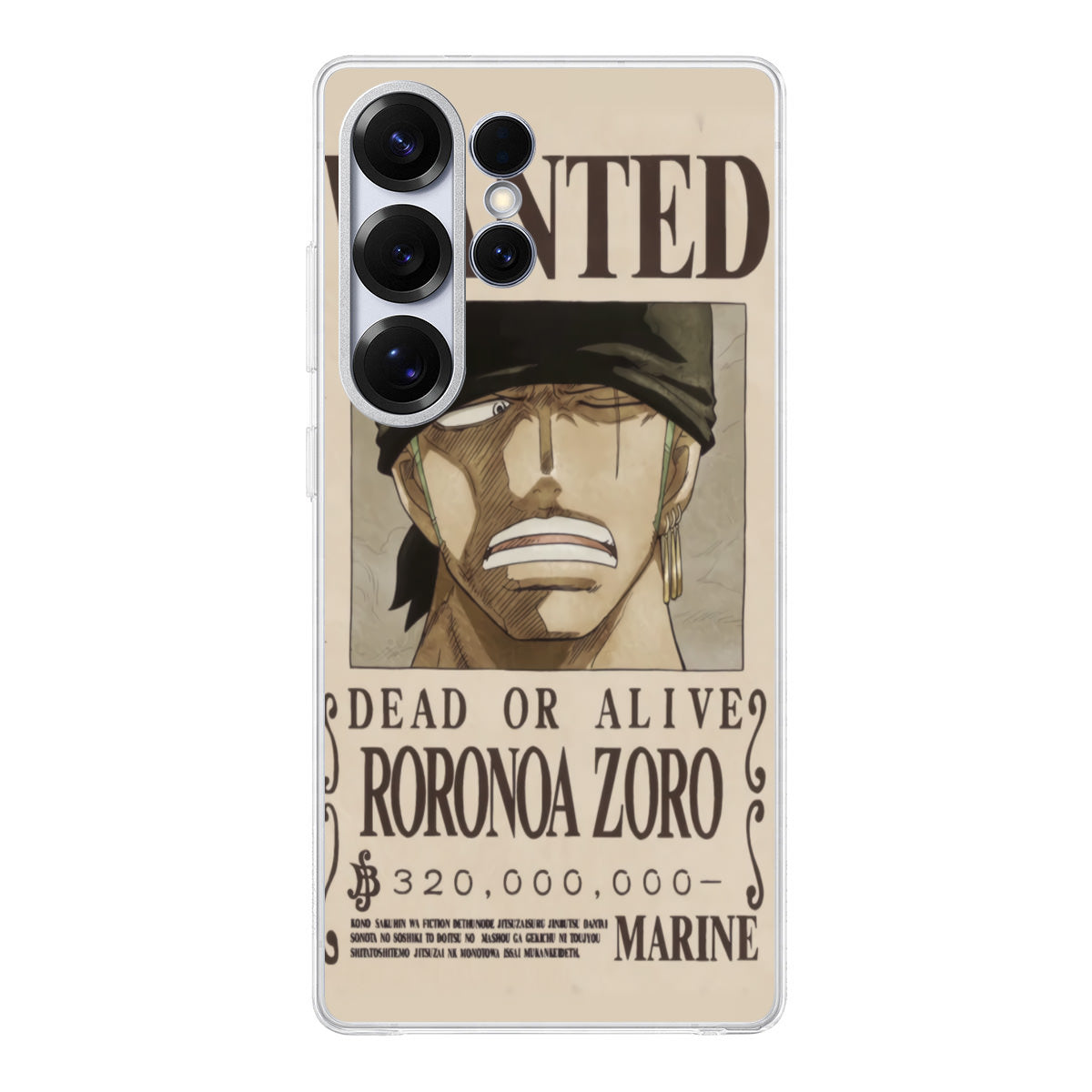 Roronoa Zoro Bounty Samsung Galaxy S25 Ultra Case