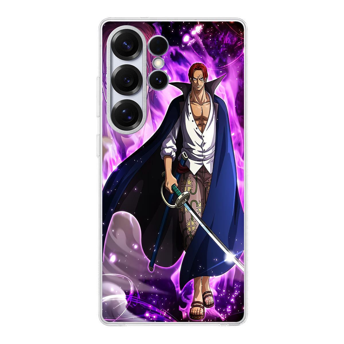 The Emperor Red Hair Shanks Samsung Galaxy S25 Ultra Case