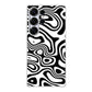 Abstract Black and White Background Samsung Galaxy S25 Ultra Case