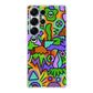 Abstract Colorful Doodle Art Samsung Galaxy S25 Ultra Case