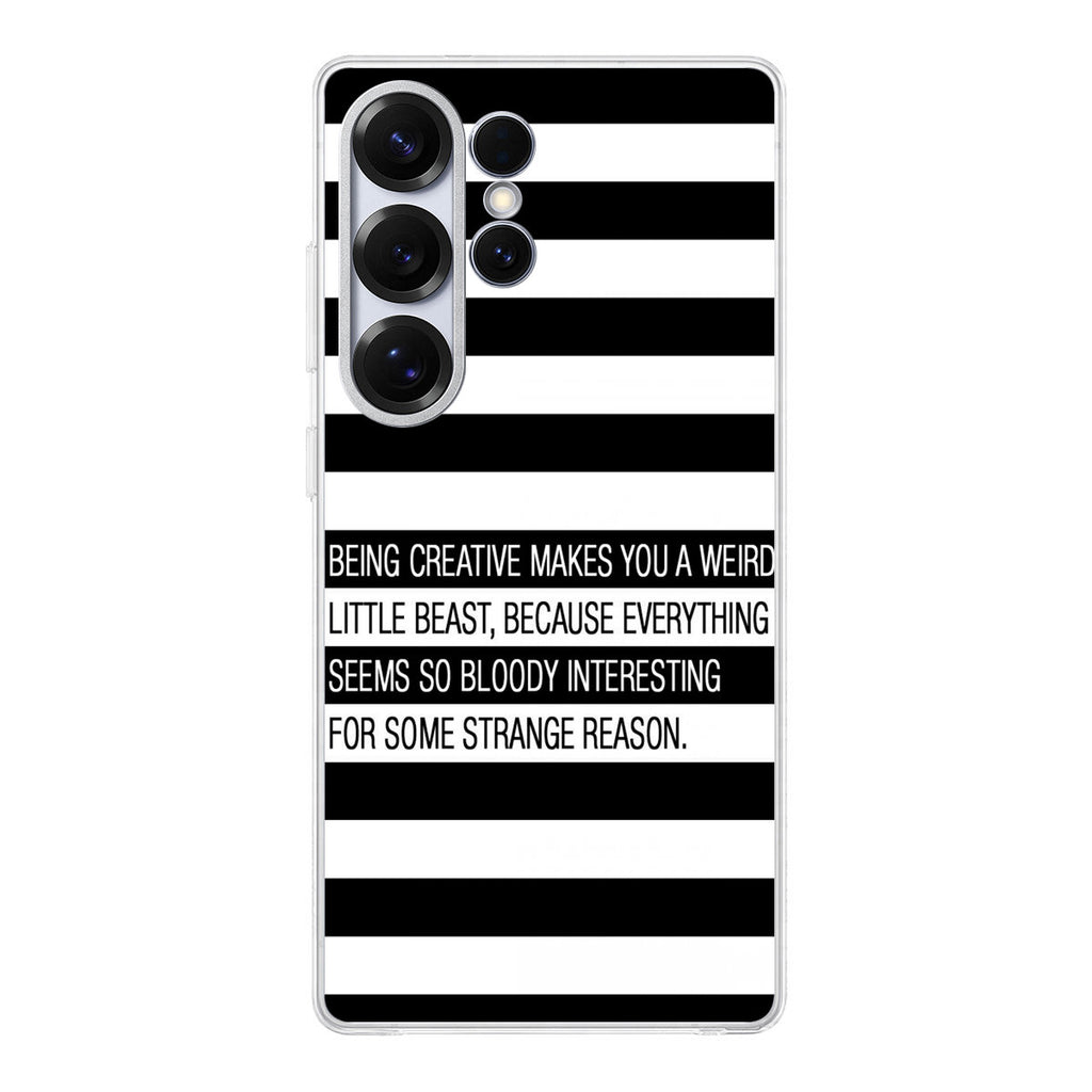 Being Creative Weird Samsung Galaxy S25 Ultra Case