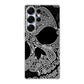 Black Skull Samsung Galaxy S25 Ultra Case