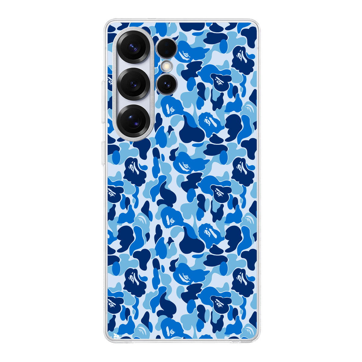 Blue Camo Samsung Galaxy S25 Ultra Case