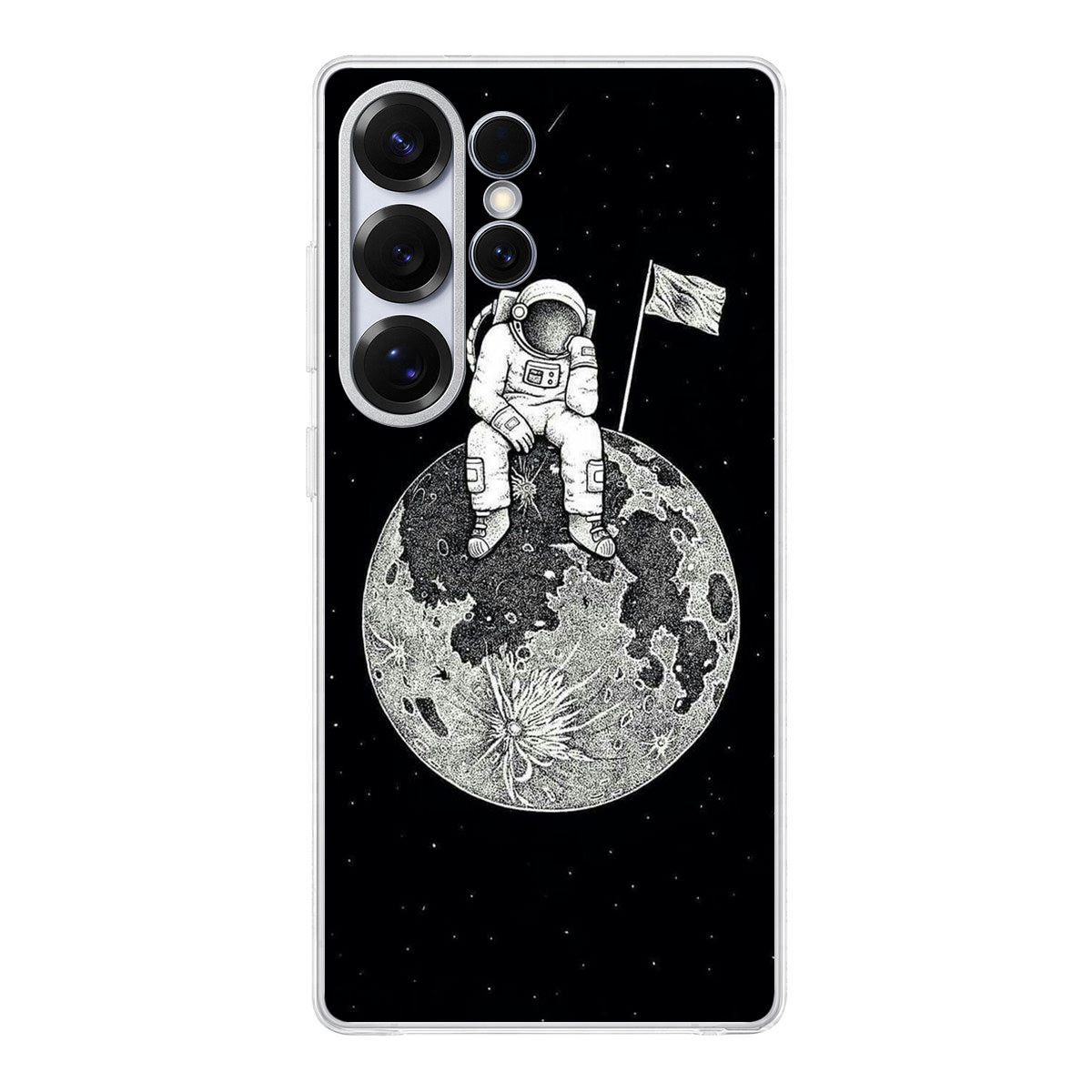 Bored Astronaut Samsung Galaxy S25 Ultra Case