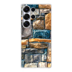 Colored Stone Piles Samsung Galaxy S25 Ultra Case