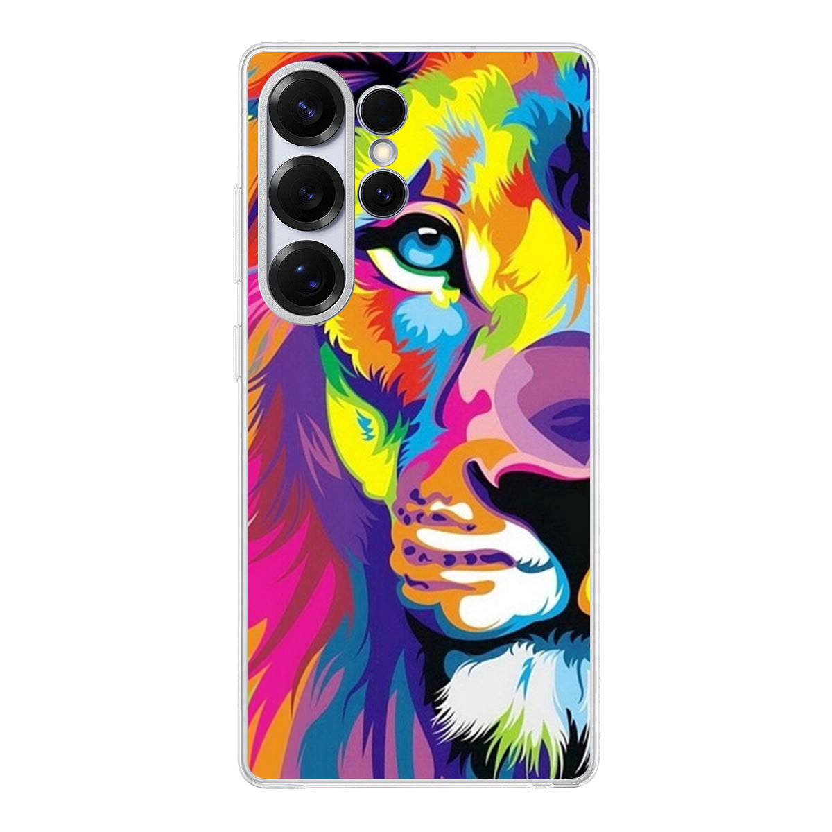 Colorful Lion Samsung Galaxy S25 Ultra Case