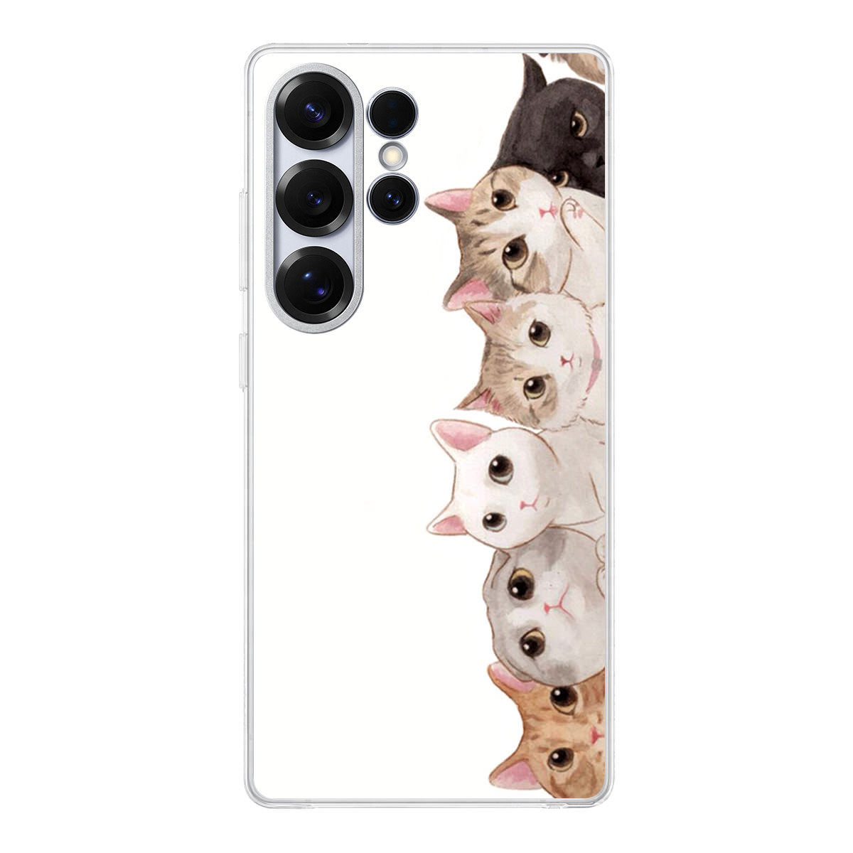 Cute Cats Vertical Samsung Galaxy S25 Ultra Case