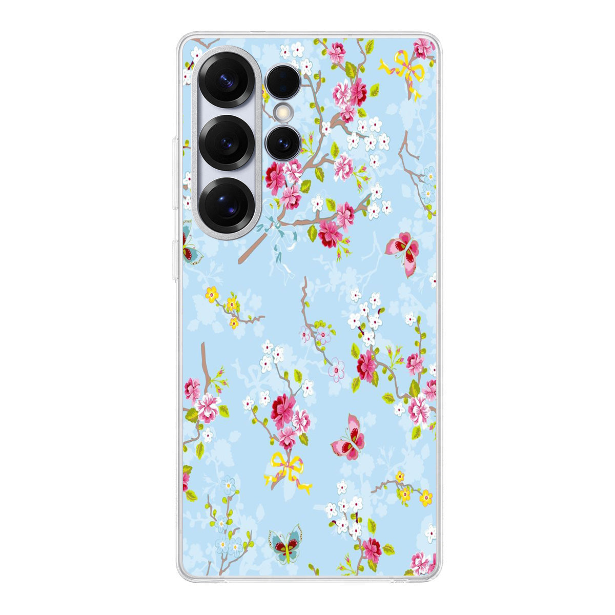 Floral Summer Wind Samsung Galaxy S25 Ultra Case