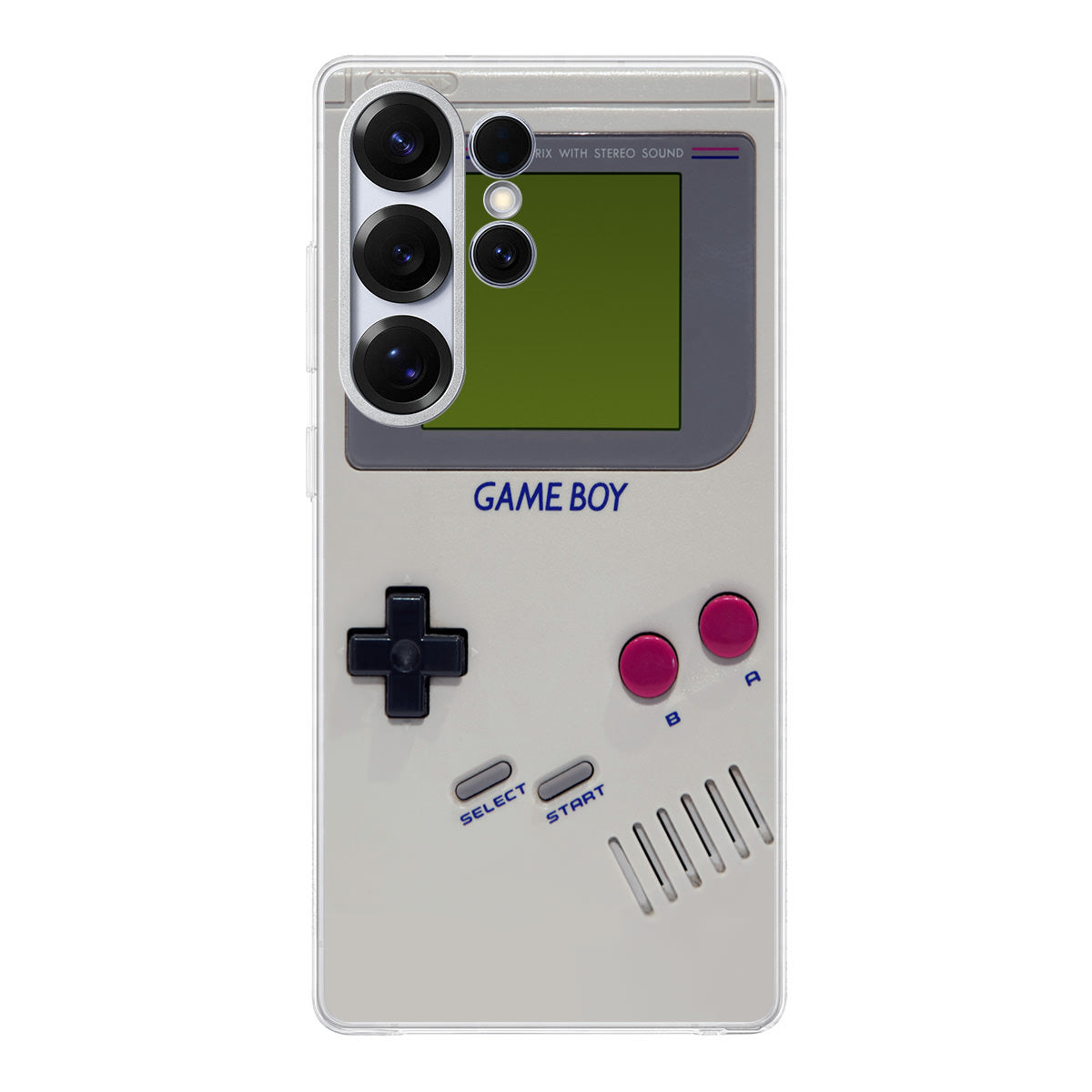 Game Boy Grey Model Samsung Galaxy S25 Ultra Case