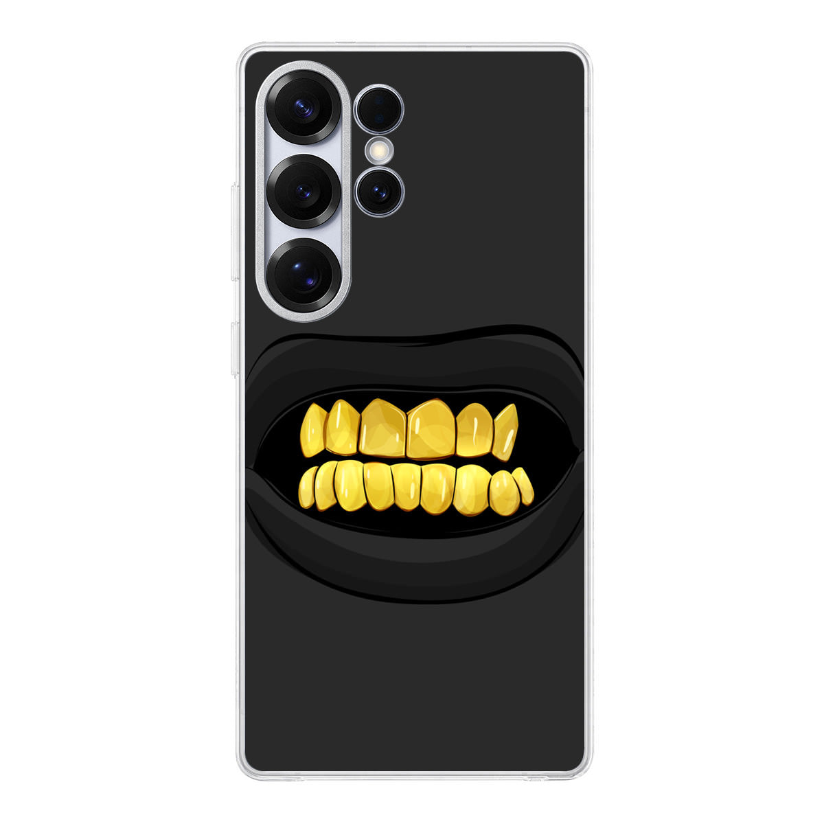 Gold Grillz Samsung Galaxy S25 Ultra Case