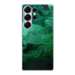 Green Abstract Art Samsung Galaxy S25 Ultra Case