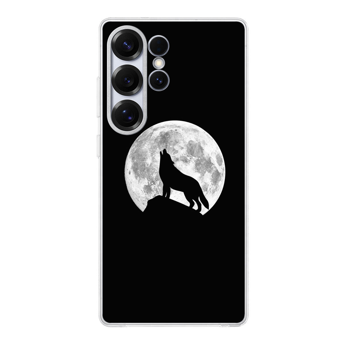 Howling Night Wolves Samsung Galaxy S25 Ultra Case