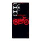 Motorcycle Red Art Samsung Galaxy S25 Ultra Case