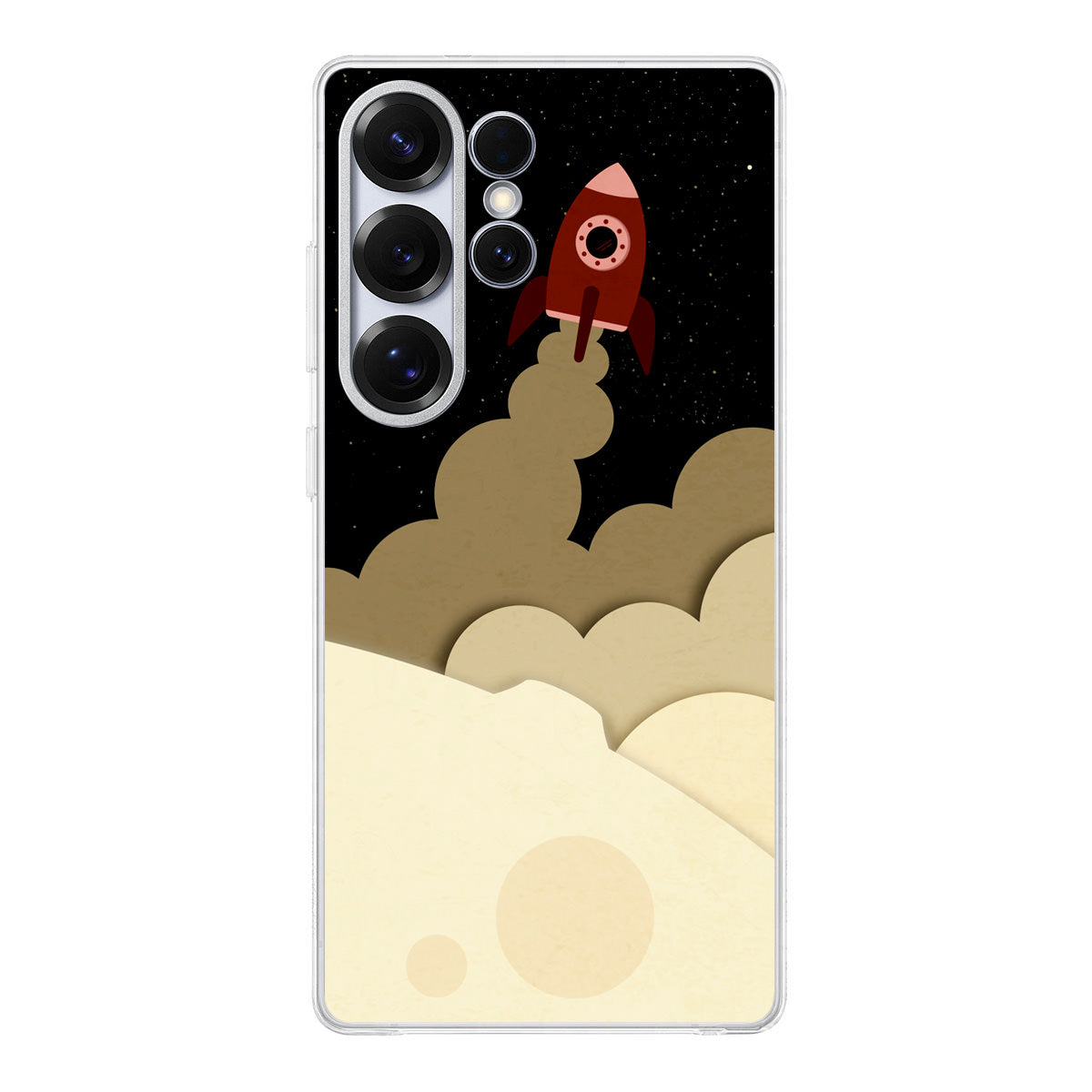 Rocket Ship Samsung Galaxy S25 Ultra Case