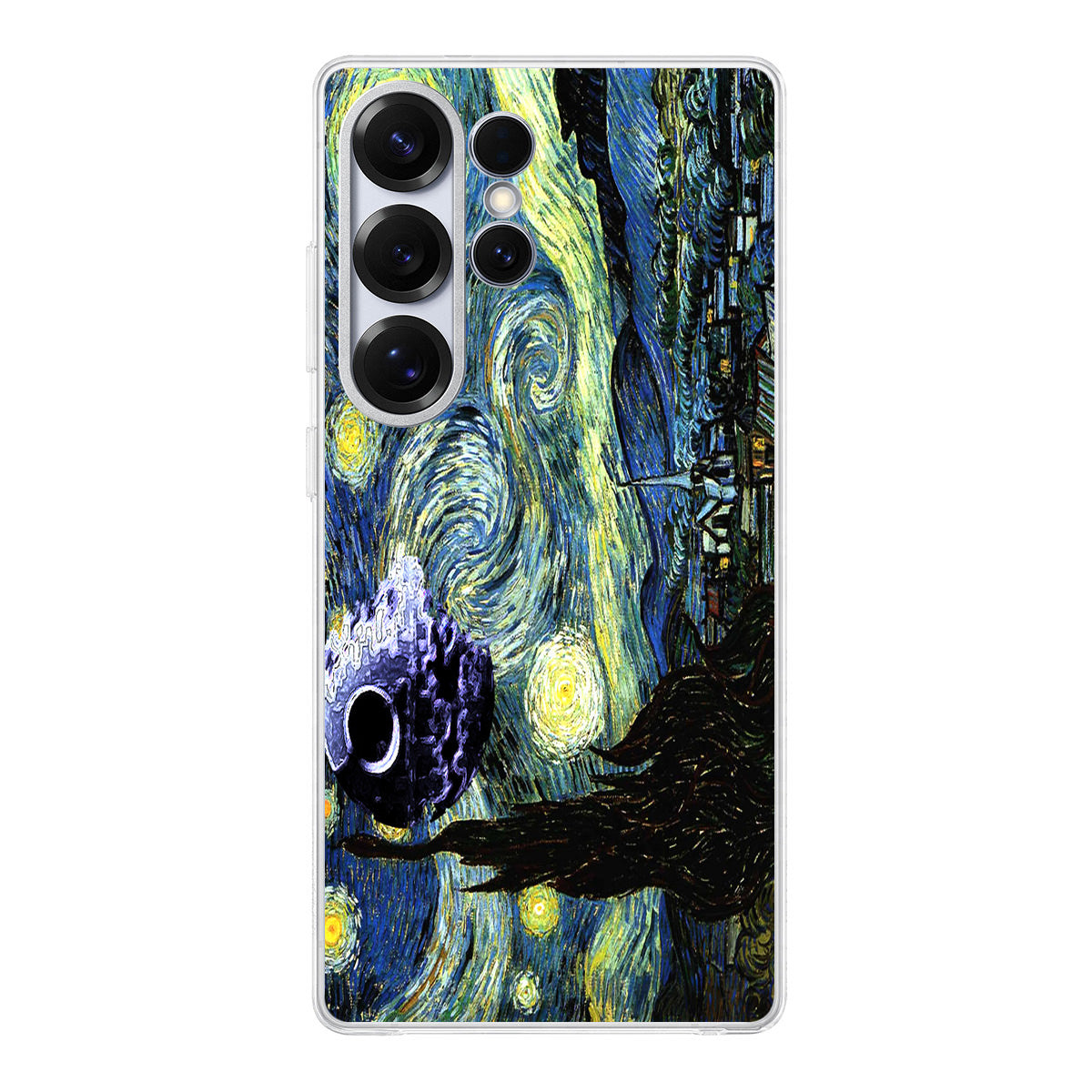 Skellington on a Starry Night Samsung Galaxy S25 Ultra Case