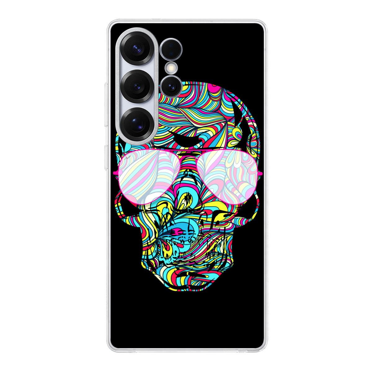 Stylish Skull Samsung Galaxy S25 Ultra Case