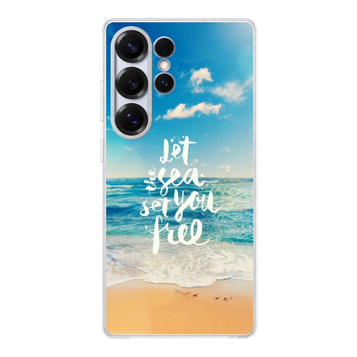 The Sea Set You Free Samsung Galaxy S25 Ultra Case