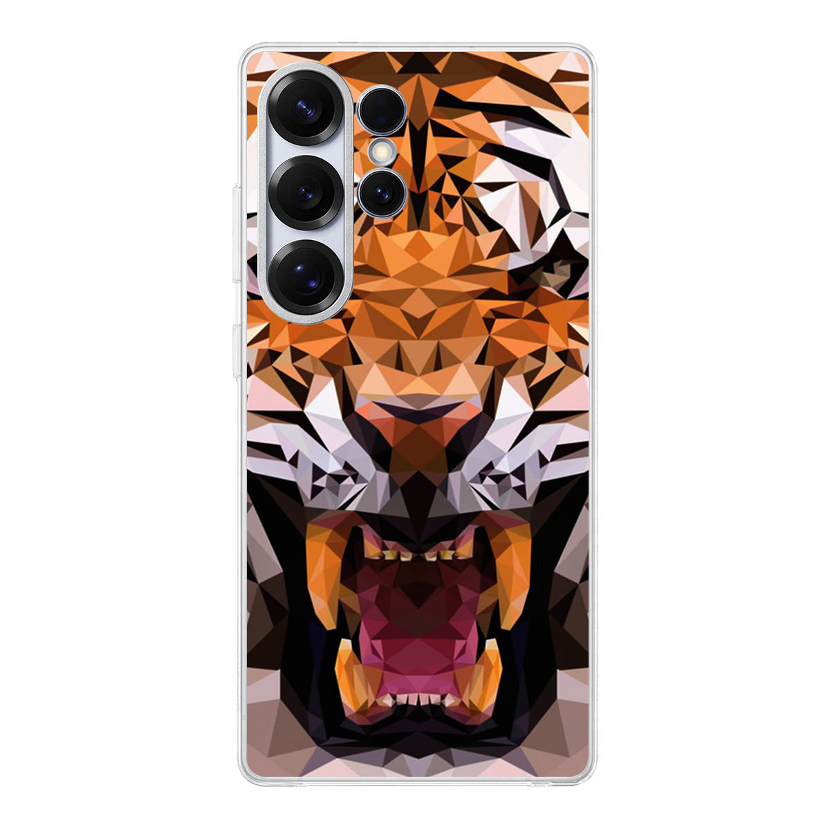 Tiger Polygon Samsung Galaxy S25 Ultra Case