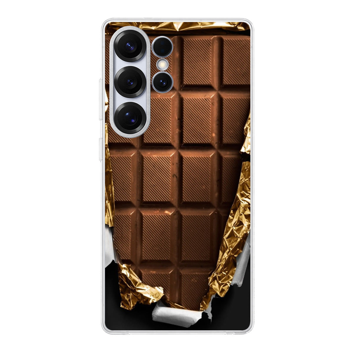 Unwrapped Chocolate Bar Samsung Galaxy S25 Ultra Case