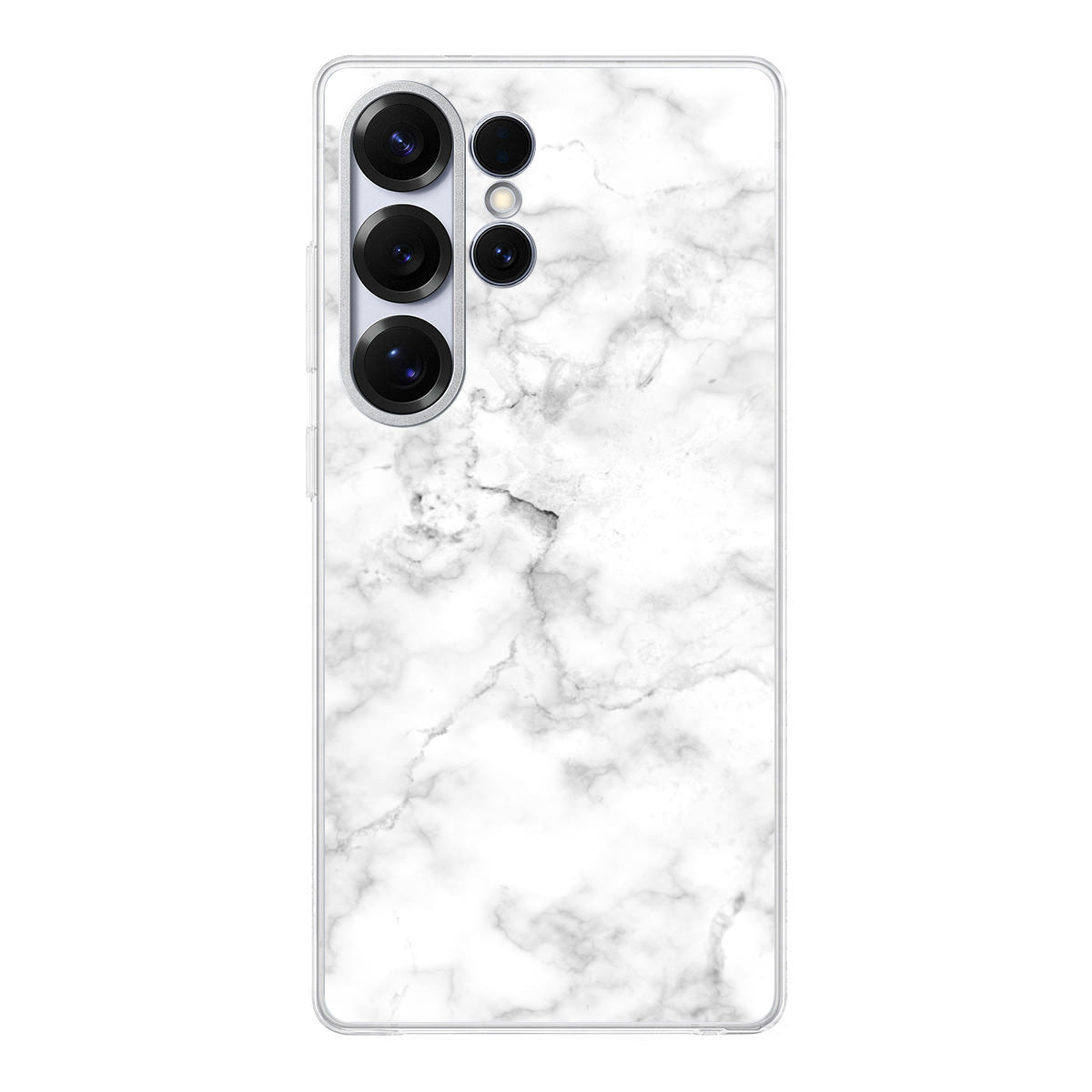 White Marble Samsung Galaxy S25 Ultra Case