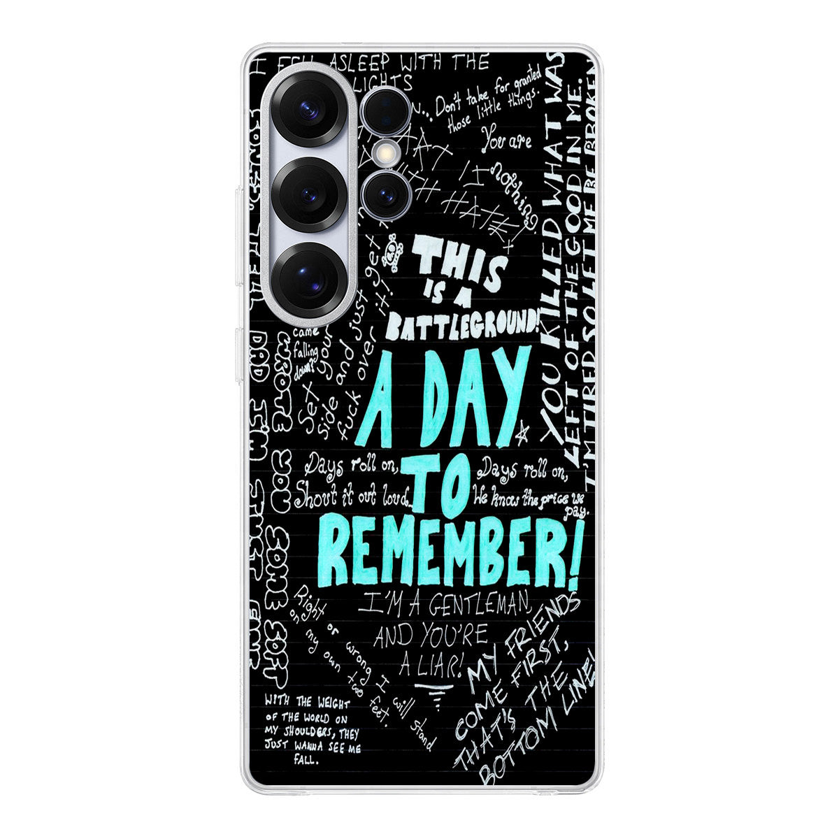 A Day To Remember Quote Samsung Galaxy S25 Ultra Case