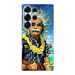 Albert Enstein On Vacation Samsung Galaxy S25 Ultra Case