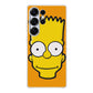 Bart Yellow Face Samsung Galaxy S25 Ultra Case